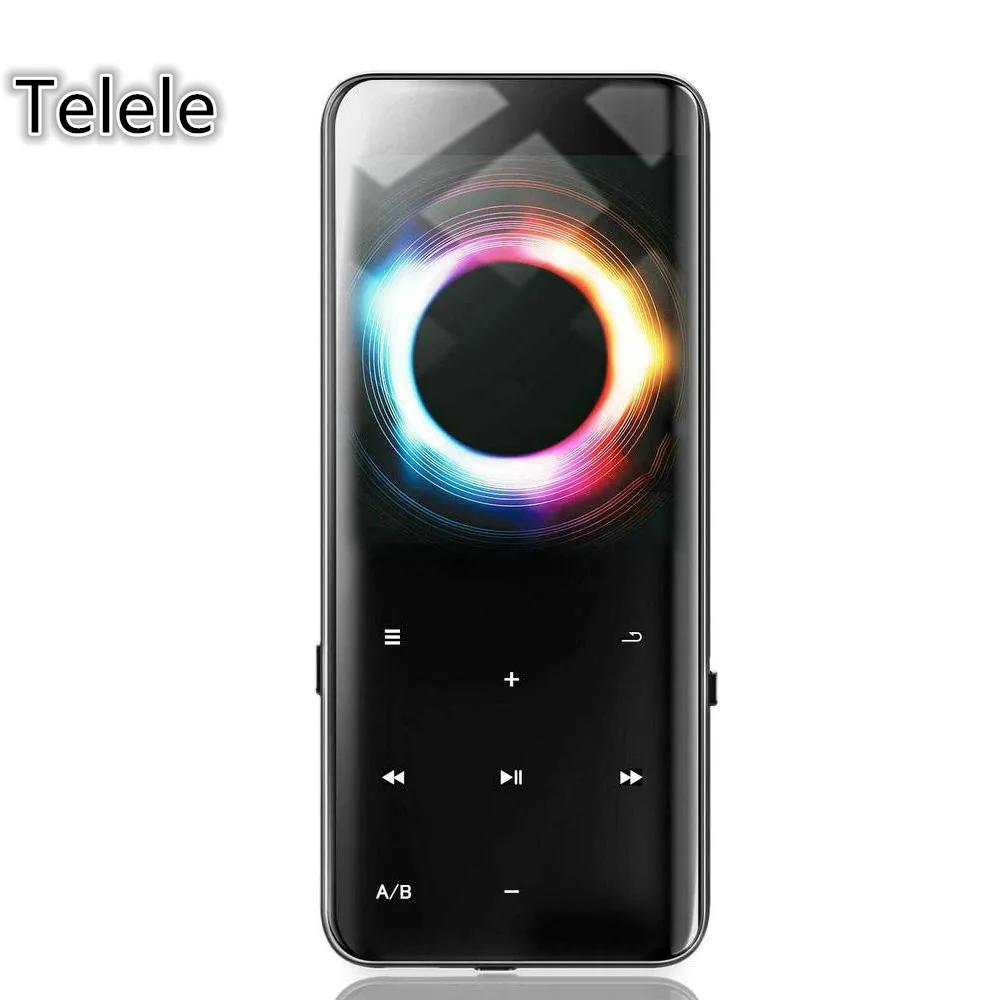 Telele 64GB Mp3 Player with Bluetooth 5.0 - Portable Digital Lossless Music  MP3 MP4 Player with FM Radio HD Speaker