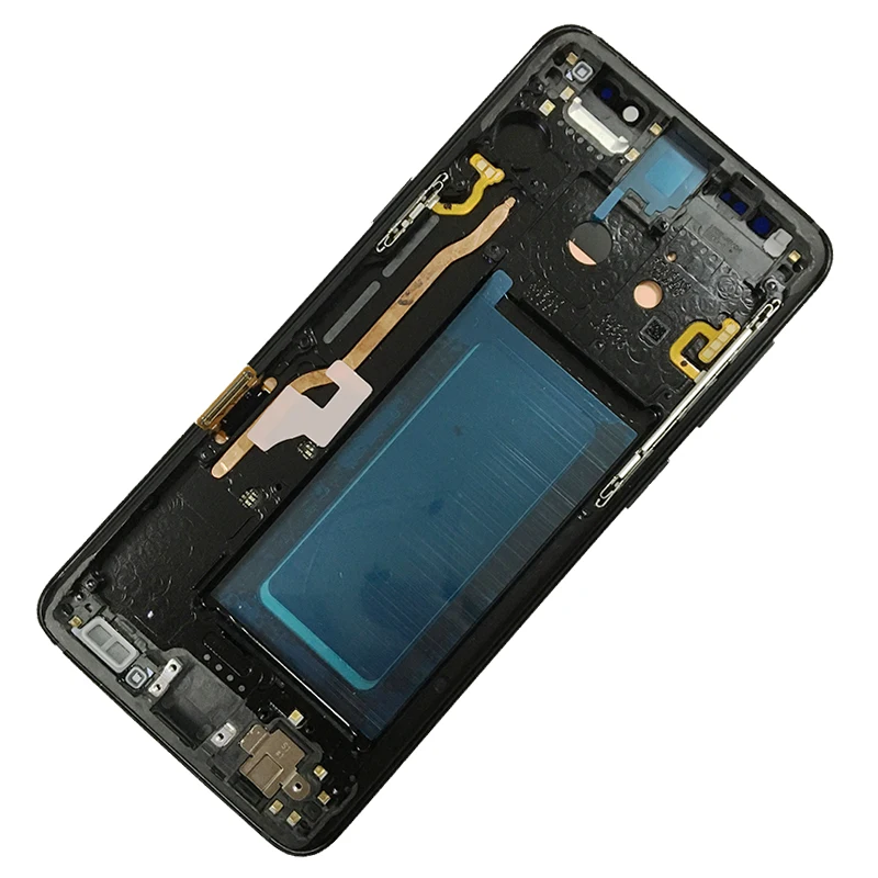  ORIGINAL AMOLED S9 PLUS LCD For Samsung S9 LCD Display Touch Screen Frame Assembly For Galaxy S9 SM