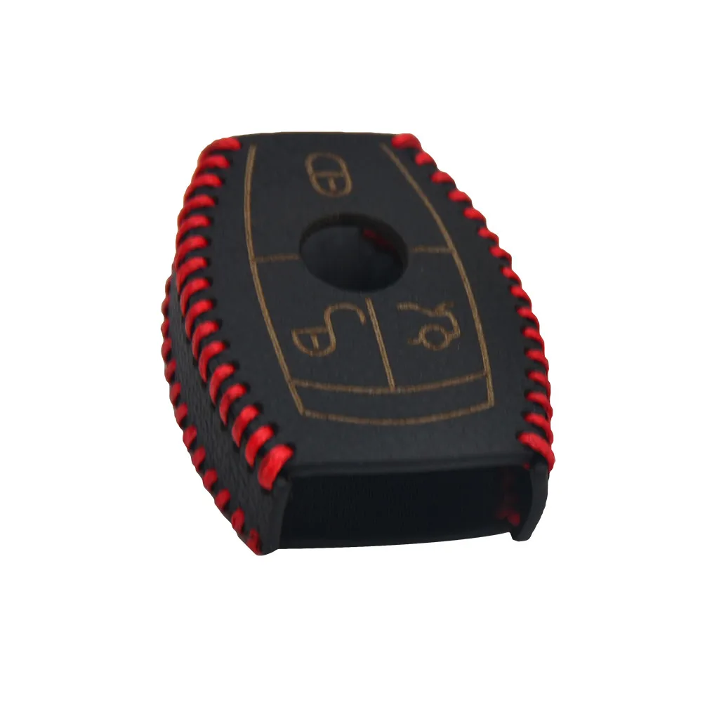 Extremely Light Car Smart Key Case Leather Cover Perfect For Protecting Your Key From Damage Leather Hand Sewing Durable