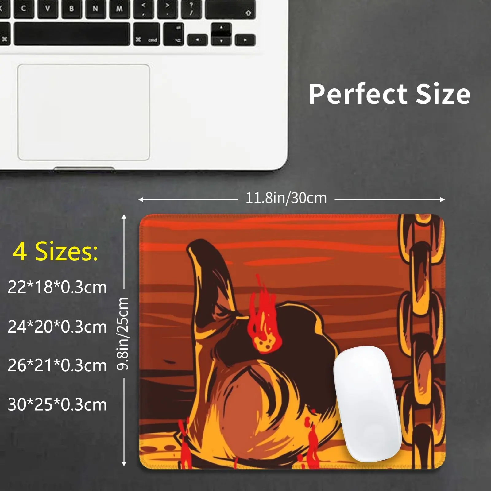 Uscire In Stile-Terminator Pollici In Su Tappetino Per Mouse Cuscino Con Stampa Fai Da Te Terminator Pollici In Su Film Film Hollywood