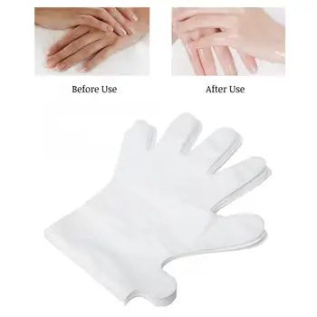 

10 Pairs DIY Non-Woven Fabrics Disposable Breathable Hand Care Hand Mask Skin Care Gloves Breathable Hand Mask Health Care