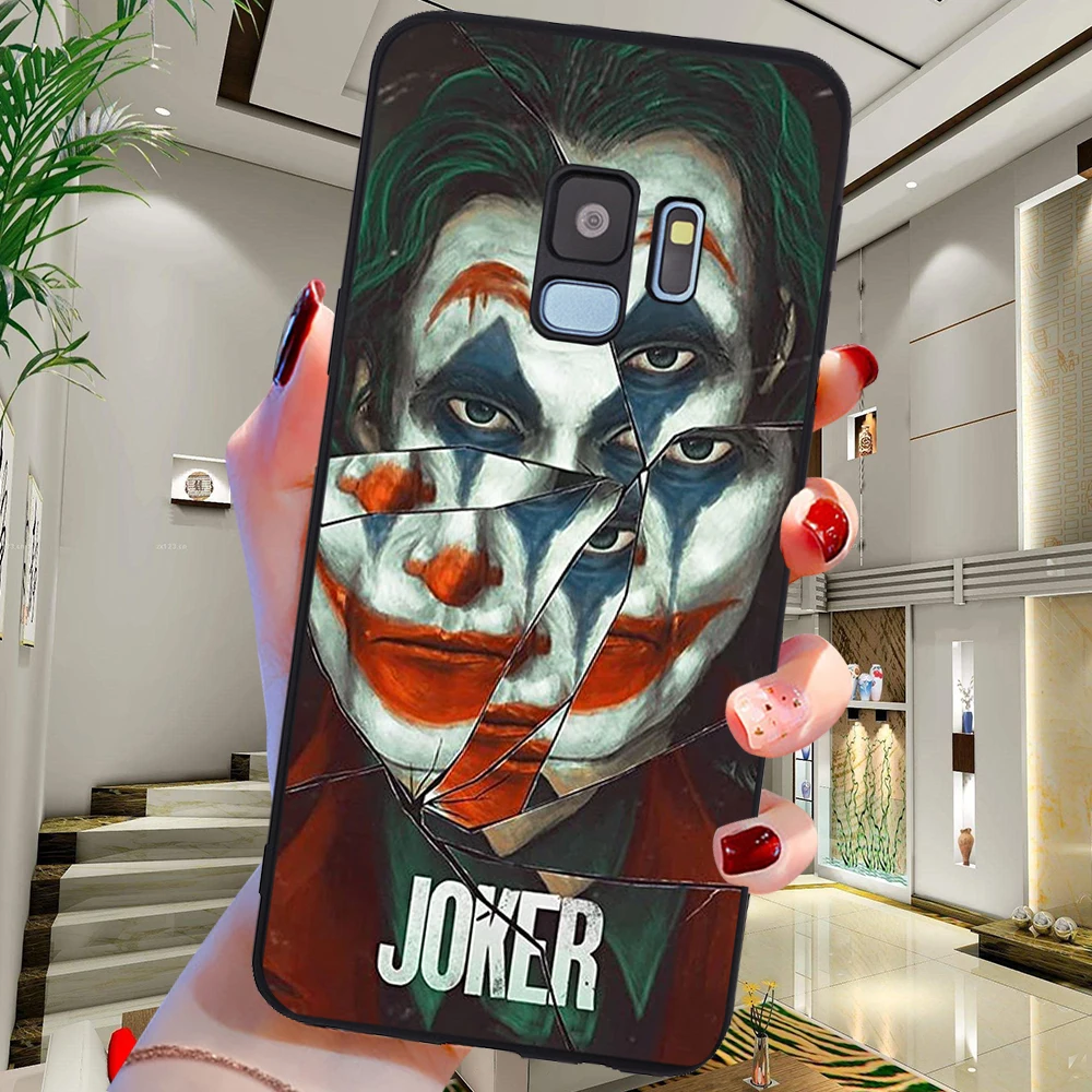 Постоянного тока в стиле «Джокер» для samsung Galaxy S6 S7 край S8 S9 S10 Plus Note 8, 9, 10, A30 A40 A50 A60 A70 M10 M20 чехол для телефона чехол