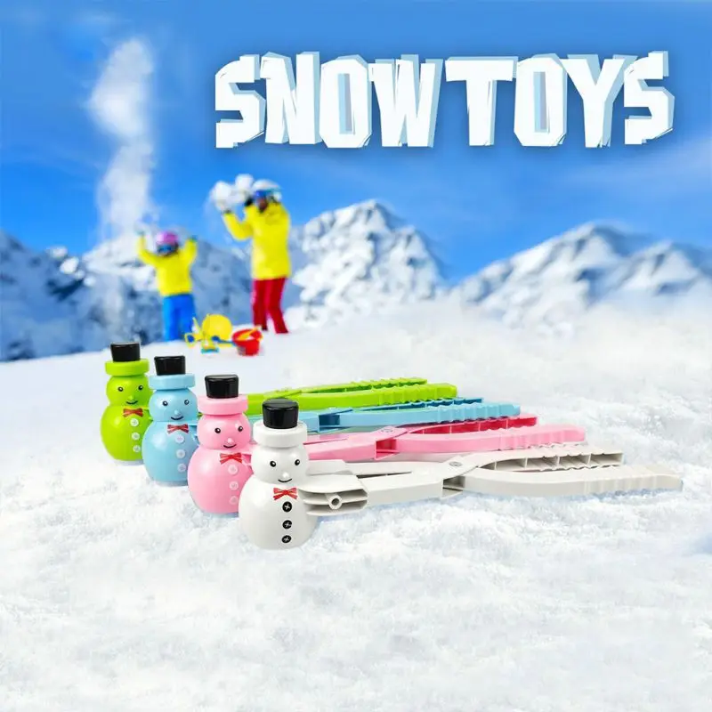 Инструмент для изготовления снеговика/шара пластиковый зажим зимы детская