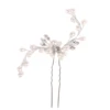 1/2pcs Vintage Wedding Bridal Pearl Flower Crystal Hair Pins Clips Bridesmaid Head Jewelry Hair Accessories ► Photo 3/6