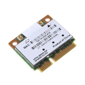 

Atheros AR9280 2.4ghz 5ghz WLAN Minipci-express AR5BHB92 for Linux Hackintosh Win10 Wireless WiFi Network Card 28GE