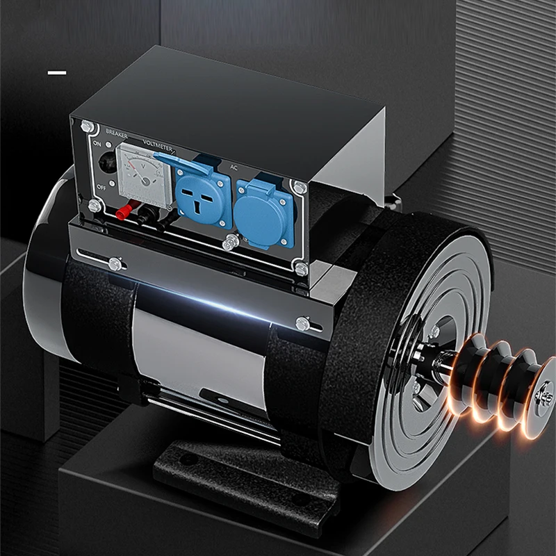 Piccolo Generatore 10Kw Motore Monofase Diesel/Benzina Gruppo Elettrogeno Tutto Il Nucleo Interno In Rame Generatore Portatile
