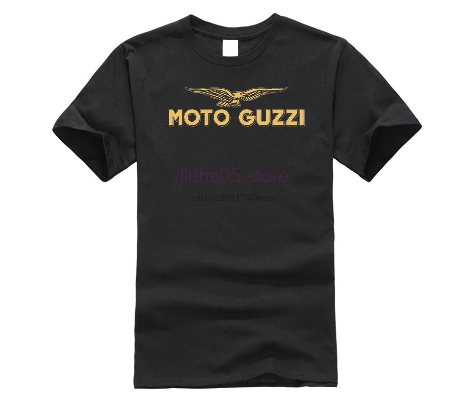 MOTO GUZZI T SHIRT TOP CAFE RACER BIKE MOTORBIKE VINTAGE RETRO LEATHERS ITALY |