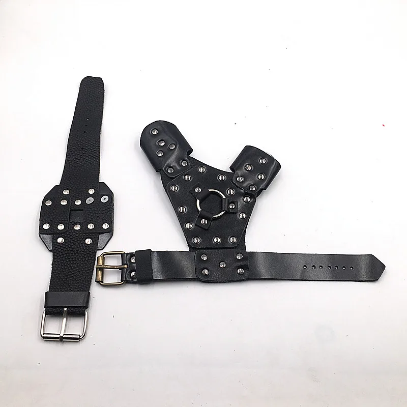 Equipado com Alta Carretel de Pesca Esportes ao ar Peixe Caça Estilingue Conjunto Qualidade Bl35 Livre Grande Potência 6 Arco e flecha