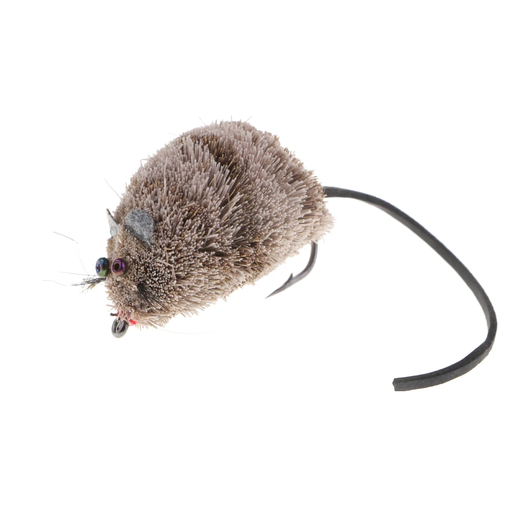 Fly Fishing Flies  Bass Pike Muskie Trout Mini Mouse Rat Fly Fishing Lures Accessories 