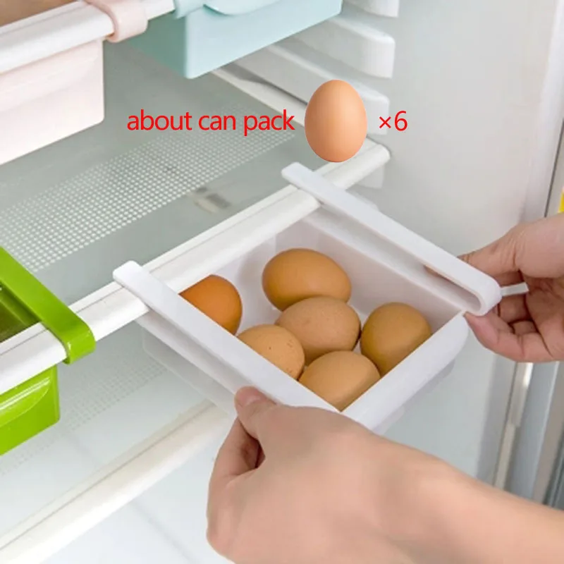Мини ABS DIY ползунок для кухни, холодильника, морозильника, экономия пространства, организация, стеллаж для хранения, полка для ванной комнаты, органайзер, держатель