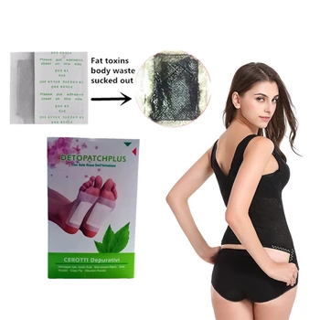 

New Hot 10pcs/box Body Detox Foot Patch Relax Swelling Chinese Ginger Herbal Adhesive Pads Anti-Swelling Ginger Detox Foot Patch