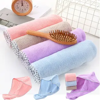 

4 Colors High Quality Microfibre Hair Drying Towel Wrap Turban Head Hat Bun Cap Shower Dry Microfiber Towel drop shipping