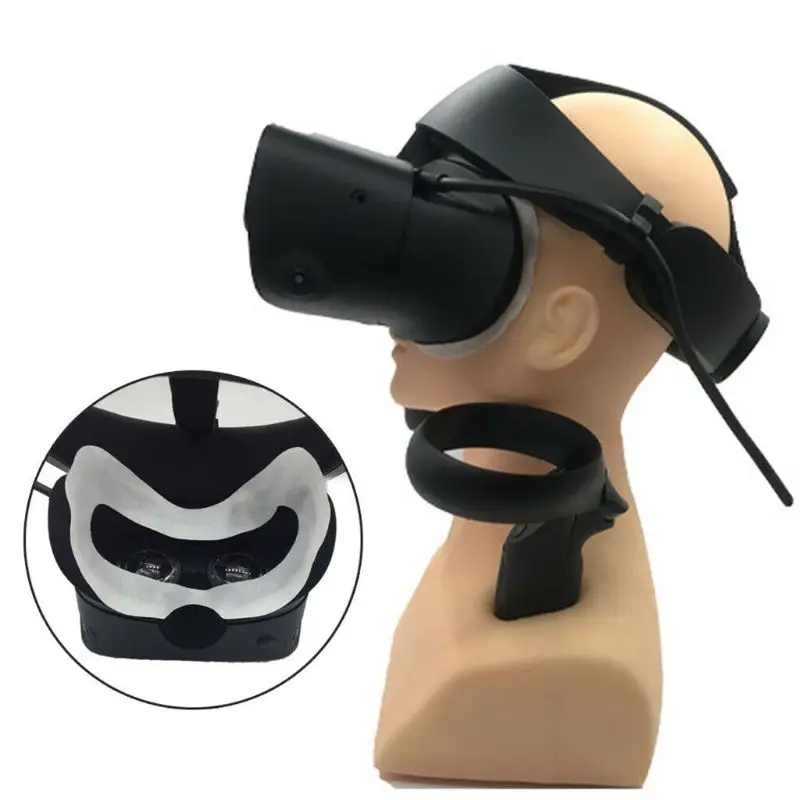 100 шт. впитывающая пот маска для глаз VR очки одноразовые патчи маска для глаз Oculus Quest For Oculus Rift S
