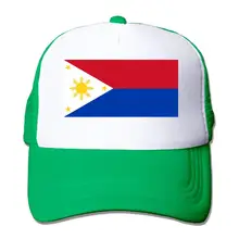 Флаг Филиппин унисекс Сетка Регулируемая простая бейсбольная кепка Дальнобойщик Шляпа