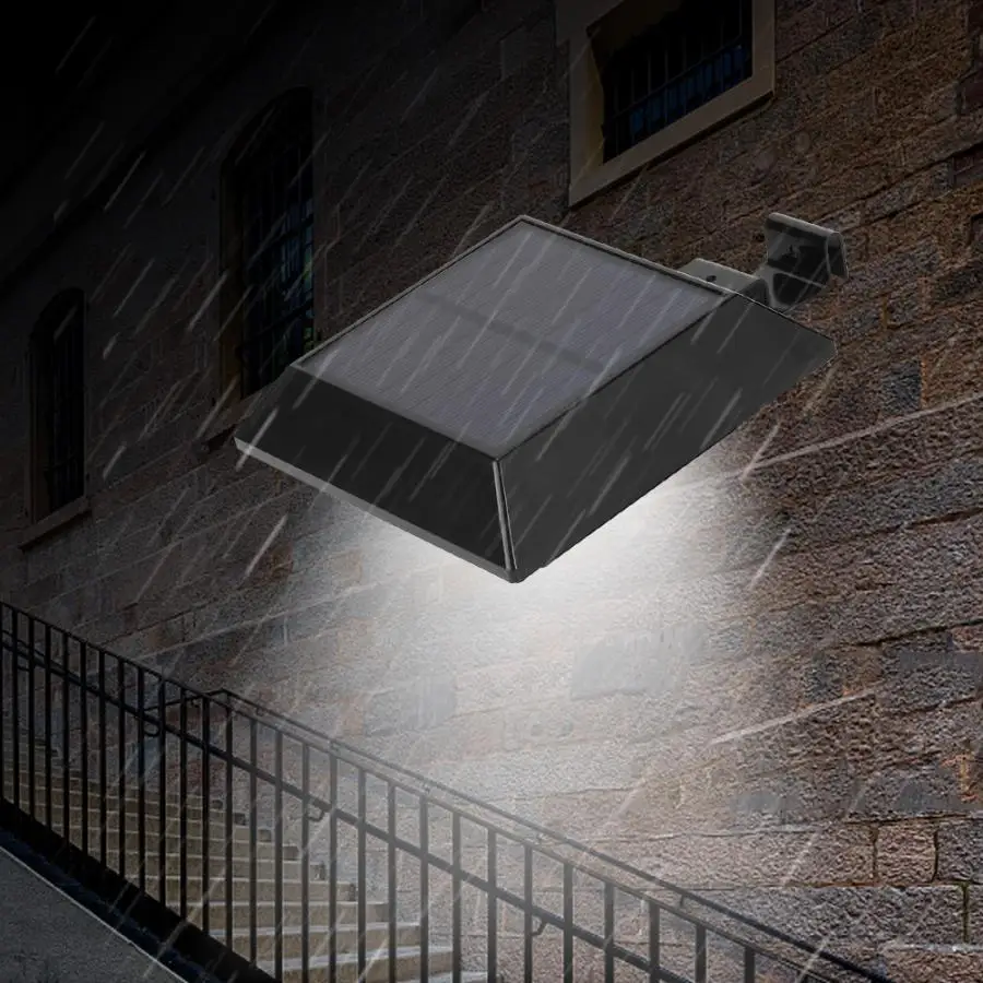 

LED Solar Wall Lamp 12 LED Chips With Light Control And Infrared Human Body Sensor Light For Garden Road Street Corridor