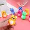 5Pcs/Set Multicolor Mini Tumbler Cute Roly-poly Kids Toys Cartoon Animal Piggy Tiger Kitten Tumbler Wacky Toy Children Gifts 1