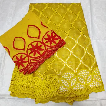 

African Bazin Riche Lace Fabric New Design Embroidered High Quality French Tulle Lace With beads Guipure Lace Fabric HL041506