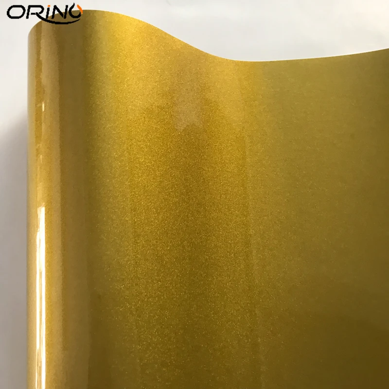 Gold Diamond Glitter Vinyl Sticker Wrap-7