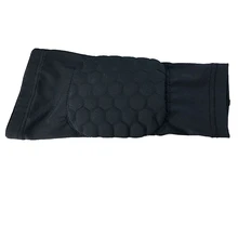 Топ!-1 шт. эластичный спортивный для спортивного зала баскетбольной руки рукав Crashproof сотовые налокотники Поддержка налокотники Защита локтя L