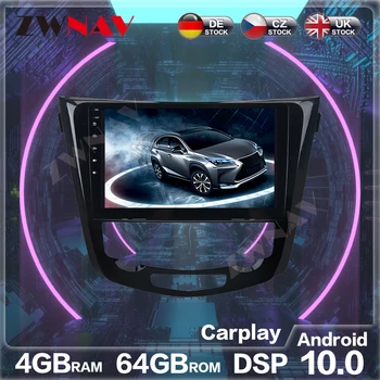 

Android 10.0 4GB+64GB Car Radio GPS Navigation for X-TRAIL Qashqai 2013-2018 Multimedia Player Auto Stereo Radio Tape Recorder