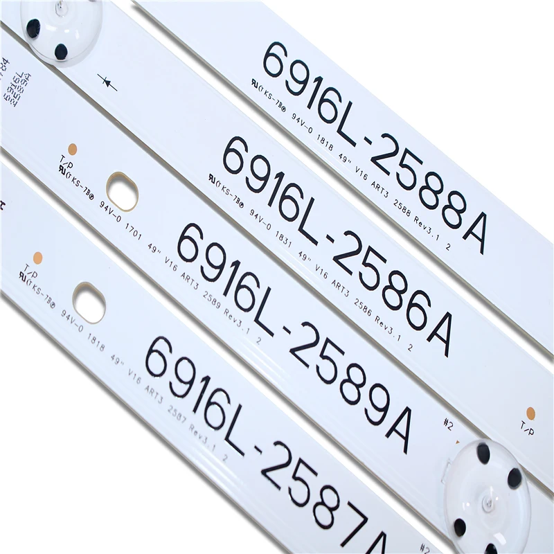 New Original LED Strip 49 for LG V16 ART13 6916L 2586A 6916L 2587A 6916L 2588A 6916L 4