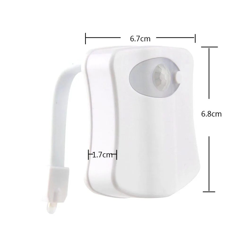 Smart 16 / 8 Colors LED Toilet Light PIR Motion Sensor Night Lamp Backlight WC Toilet Bowl Seat Bathroom Light for Children Kids Smart 16 / 8 Colors LED Toilet Light PIR Motion Sensor Night Lamp Backlight WC Toilet Bowl Seat Bathroom Light for Children Kids