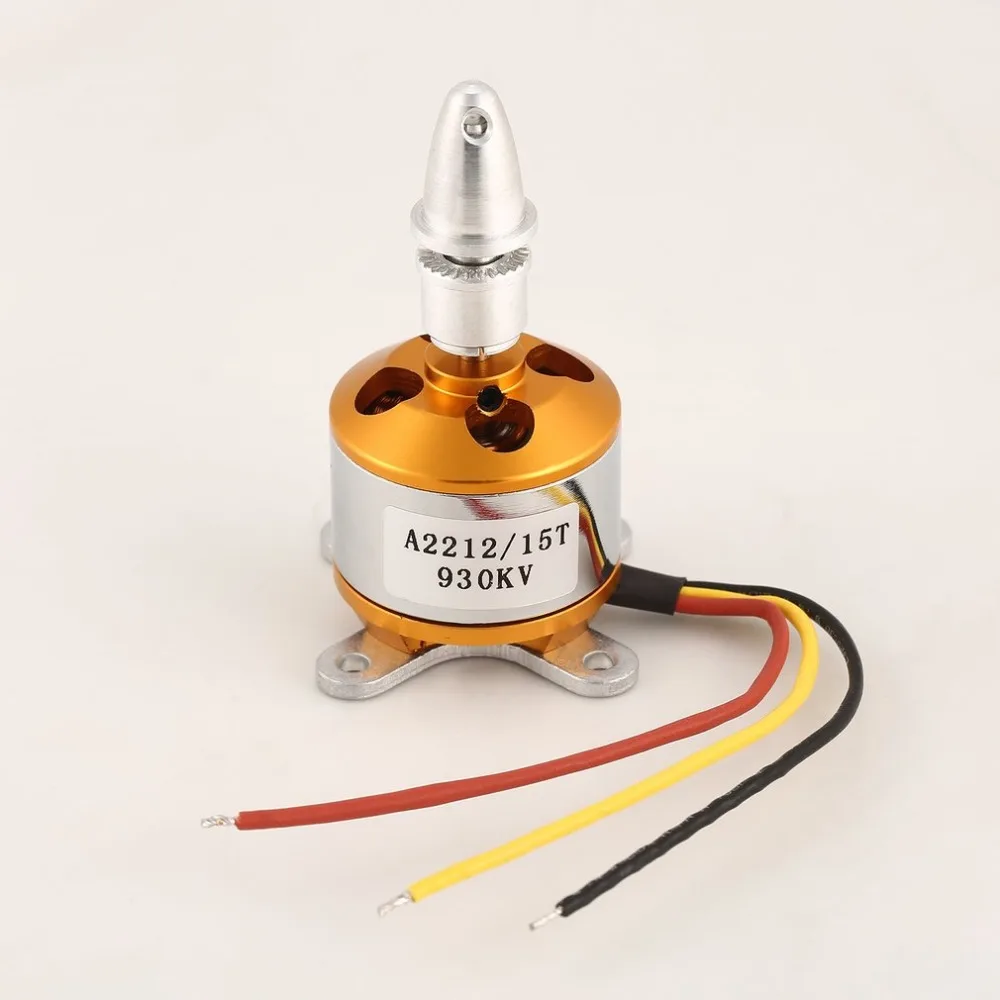 4 шт. XXD A2212 15T 930KV 2-3S Outrunner бесщеточный двигатель для радиоуправляемого самолета Вертолет с фиксированным крылом Мультикоптер Дрон F450 S500