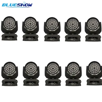 

no tax custom 10pcs led zoom wash moving head 36x12w rgbw 4in1 DJ equipment stage light DMX