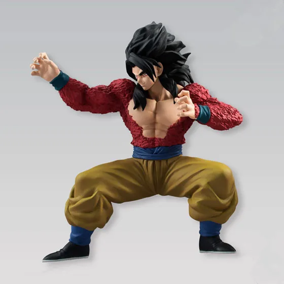 Волк аниме Dragon Ball Супер Saiyan люди 4 стиль ультра-три Sun Wukong конфеты игрушка в коробке Гараж Комплект