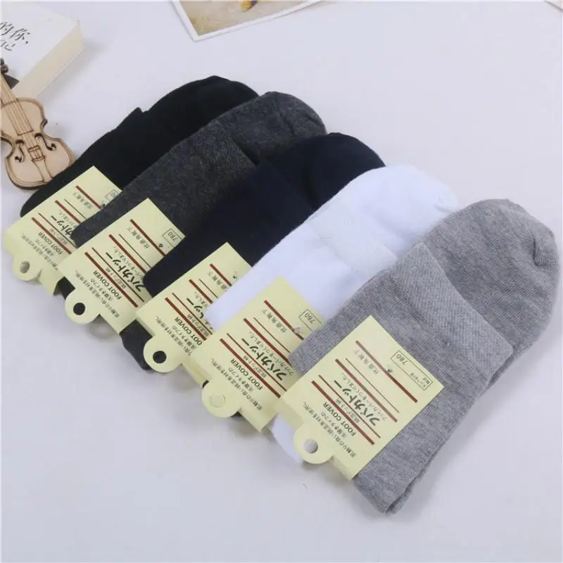 20Pcs=10 Pair Steel Socks Bamboo Men Fashion Men Brand Socks Classic All-Match Breathable Solid Male Business Socks (Fit 38-45)