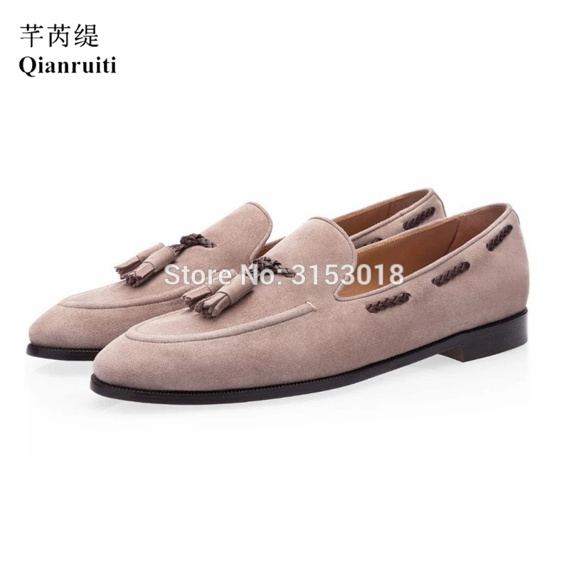 New Product Men Shoes classic Design Gentlemen Business Casual Suede Tassel Decorated Sping | Обувь