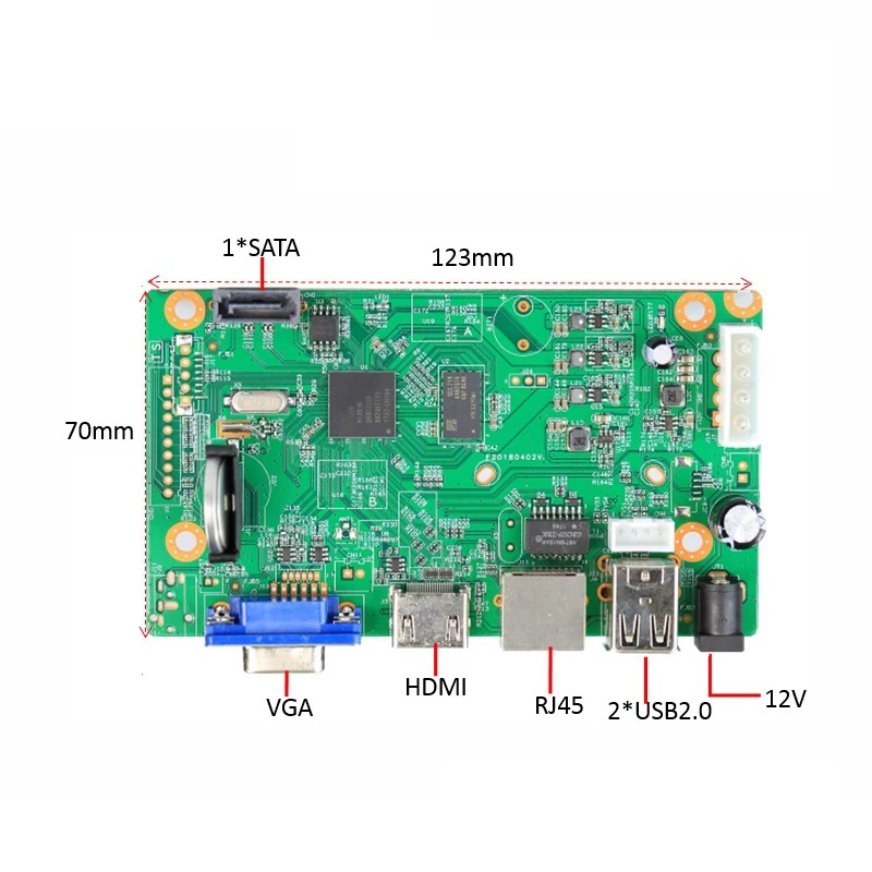 CCTV 8CH NVR H.265+ сетевой видеорегистратор 8CH 4.0MP или 4CH 5.0MP NVR, HDMI выход, поддержка Onvif/Cloud/IOS/Andriod