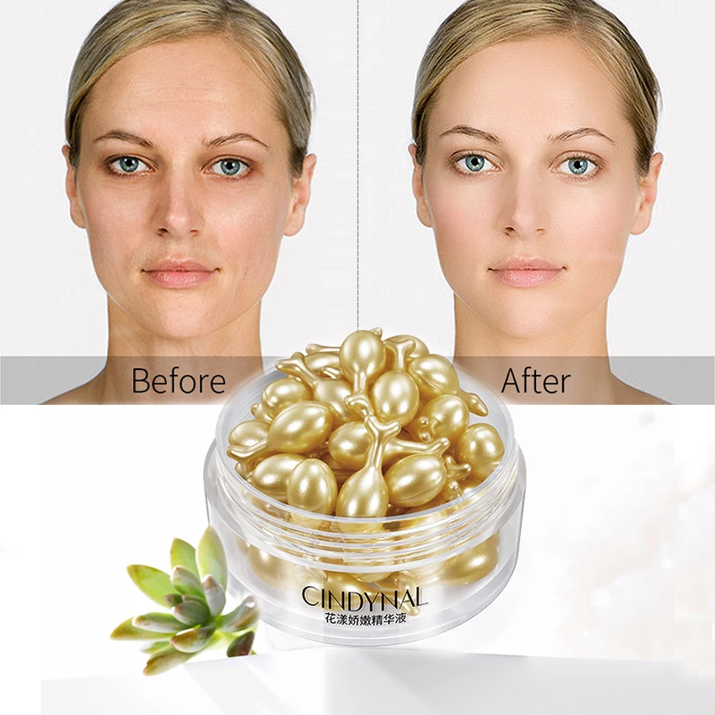 Cápsulas de ácido hialurónico, esencia blanqueadora hidratante, suero facial antienvejecimiento, cápsula para pecas, cuidado de la piel facial, TSLM2, 30 Uds. Por botella