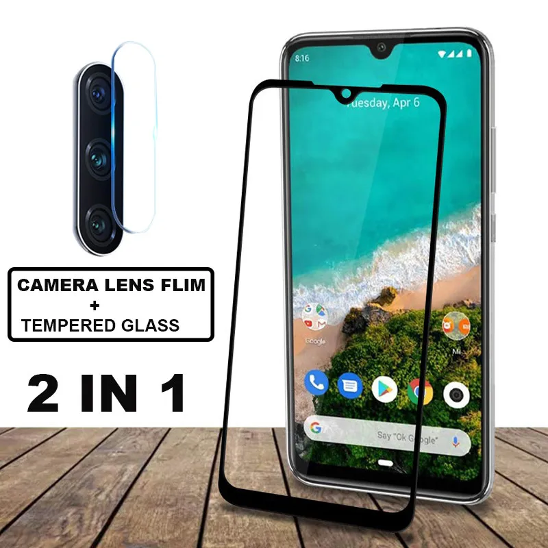 закаленное стекло для Xiaomi mi A3 защита экрана Защита объектива камеры Flim на сяоми