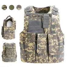 Военный тактический жилет мужской жилет боевой штурмовой тренировочный Открытый Кемпинг Охота Многофункциональный жилет