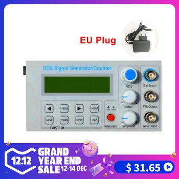 

FellTech SGP1002S Embedded Panel DDS Function Signal Generator/Teaching Instrument Signal Frequency Counter with Adapter EU