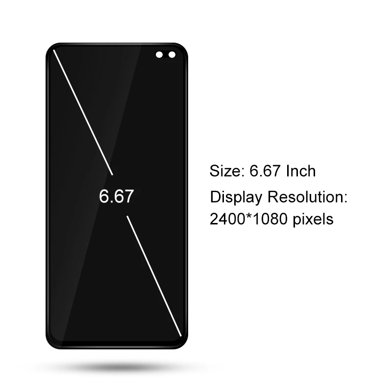 Дисплей 6 67 ''для Xiaomi Redmi K30 ЖК дисплей с сенсорным экраном и дигитайзером в