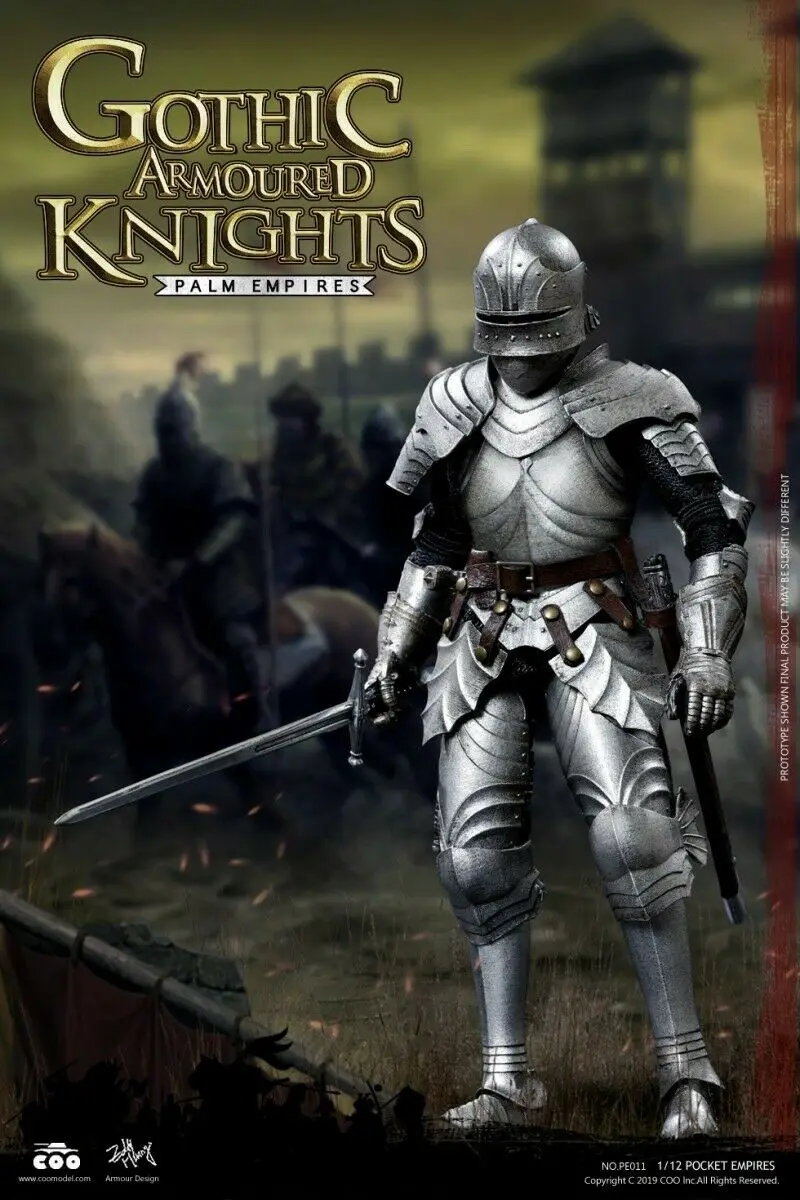 COOMODEL 1/12 PE011 Gothic Armoured Knight Palm Empires Action Figure Collection