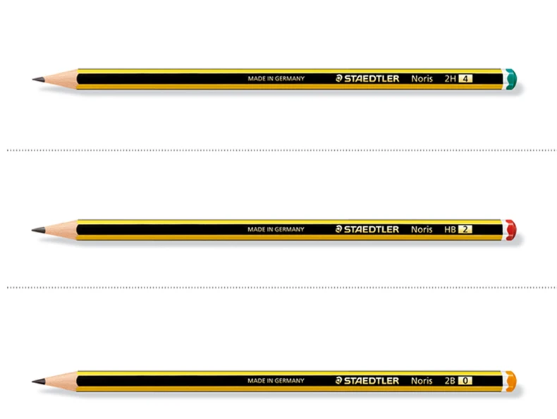 24 шт. STAEDTLER Noris 120 2B/HB/2H карандаш для начинающих студентов Рисование эскизов осмотр