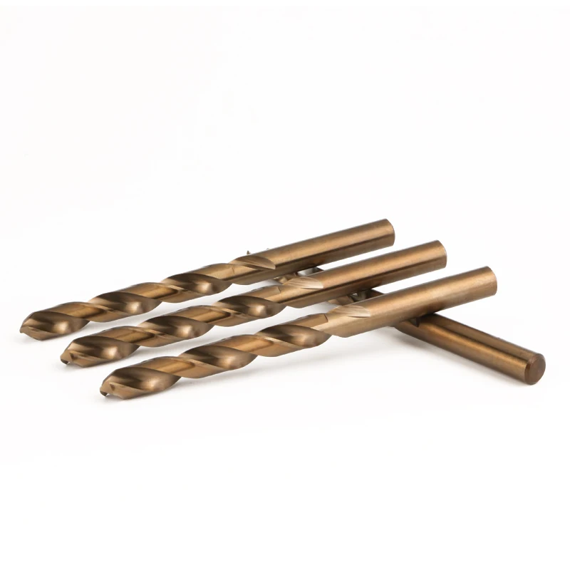 10-piece HSS straight stem helical drill bit for drilling 6.5 mm High speed steel helical drill set