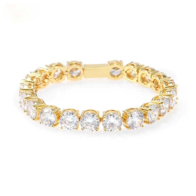 Tennis Chain Bracelet Multicolor Shiny Zircon Bracelet Elegant Trendy Women's Wedding Accessories Jewelry Anniversary Gift