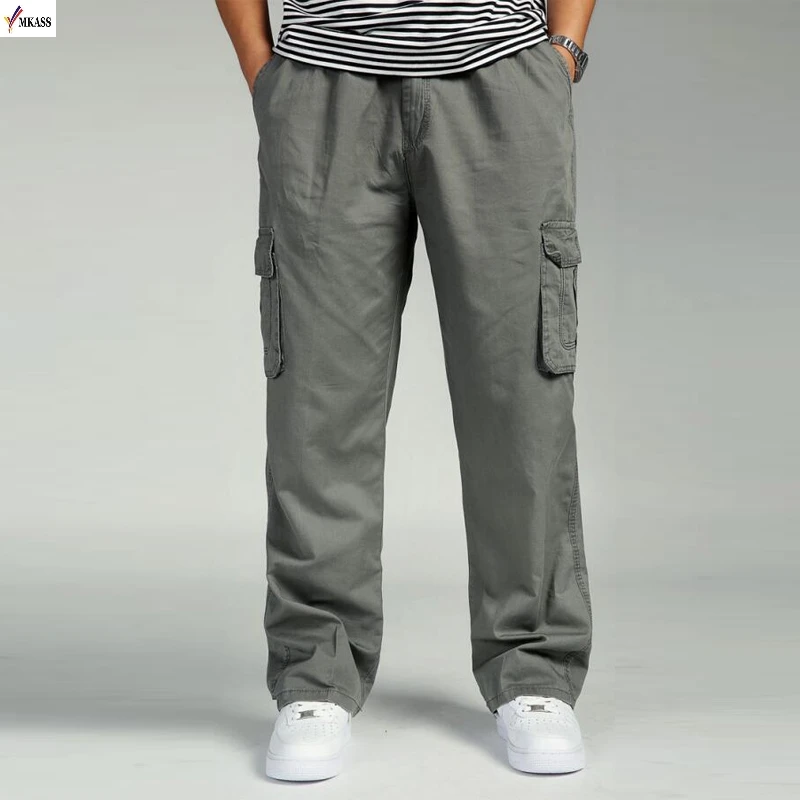 

Men's Fashionable Leisure Overalls Outdoor Travel Camping Mountain Climbing Fishing Horseback Riding Men's Pure Cotton Trousers