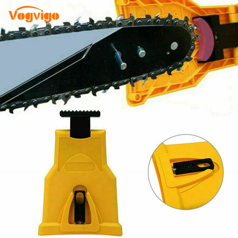 Chainsaw Teeth Sharpener Sharpens Portable Durable Easy File PowerSharp Bar-Mount Fast Grinding Chainsaw Chain Sharpener Tool