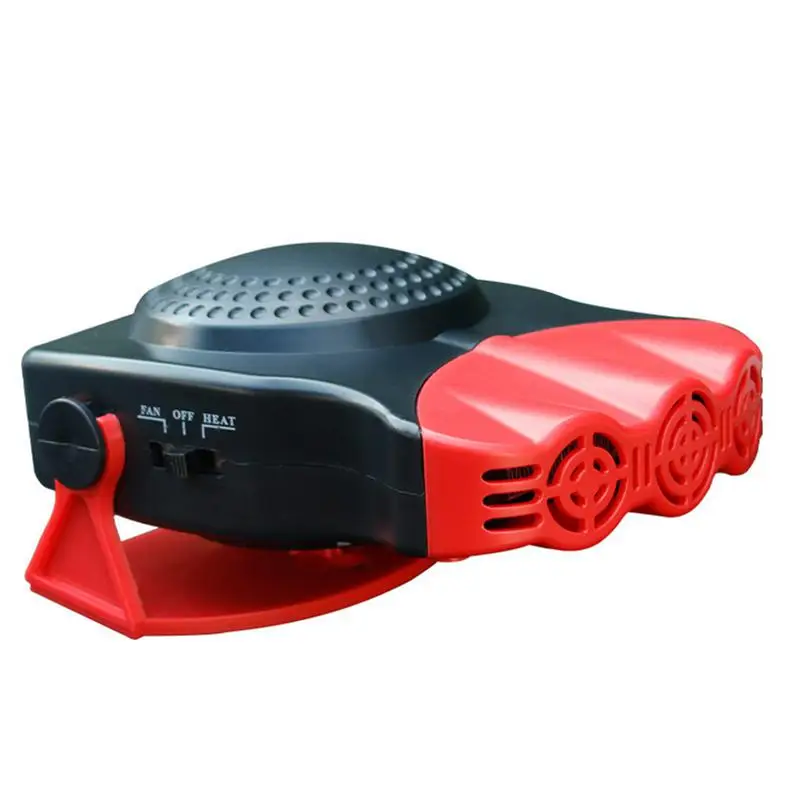 

Car Heater 2 In 1 12V 150W Auto Car Heater Portable Heating Fan With Swing-out Handle Car Interior Electric Heater Defroster