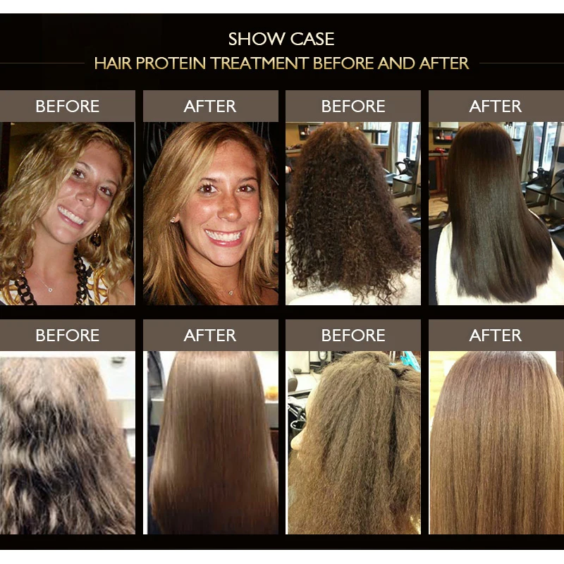HAIRINQUE 8% Formalin бразильский Кератиновый для волос лечение и предварительно Кератиновый шампунь набор средств для ухода за волосами делает выпрямление волос