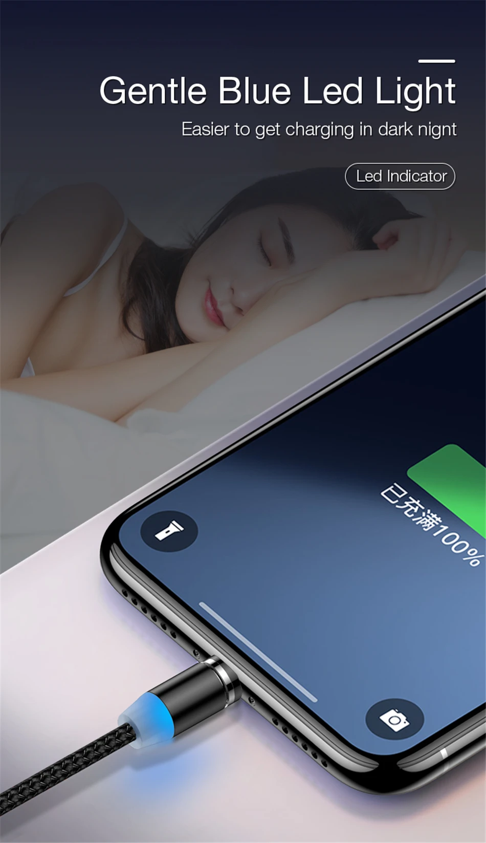 Светодиодный кабель type-C USB-C, кабель Micro usb type C, зарядное устройство для телефона, Microusb, быстрая зарядка для samsung, iPhone, huawei, Andriod, шнур для передачи данных