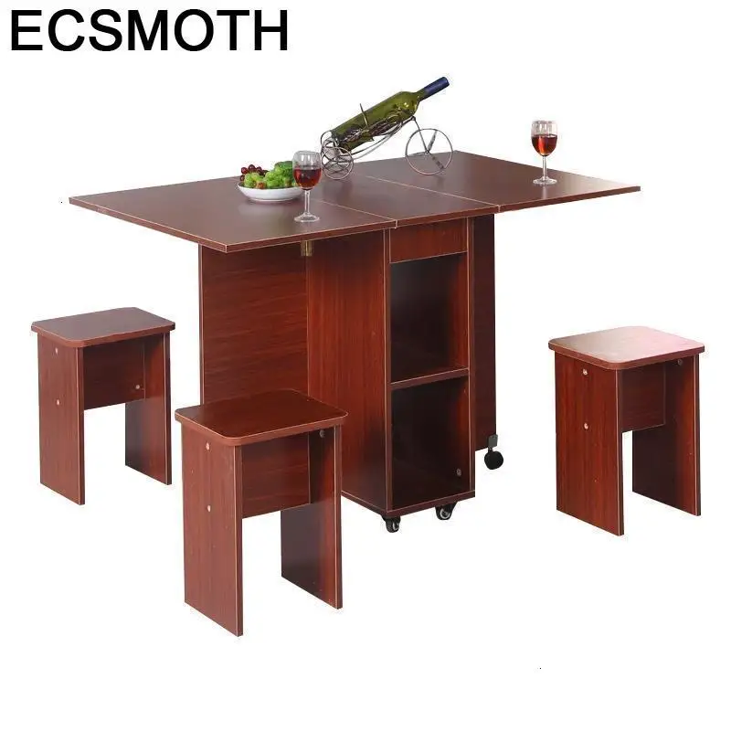 

Dinning Set Comedores Mueble Eettafel Tisch Room Tavolo Da Pranzo Retro Wooden Folding De Jantar Tablo Mesa Comedor Dining Table