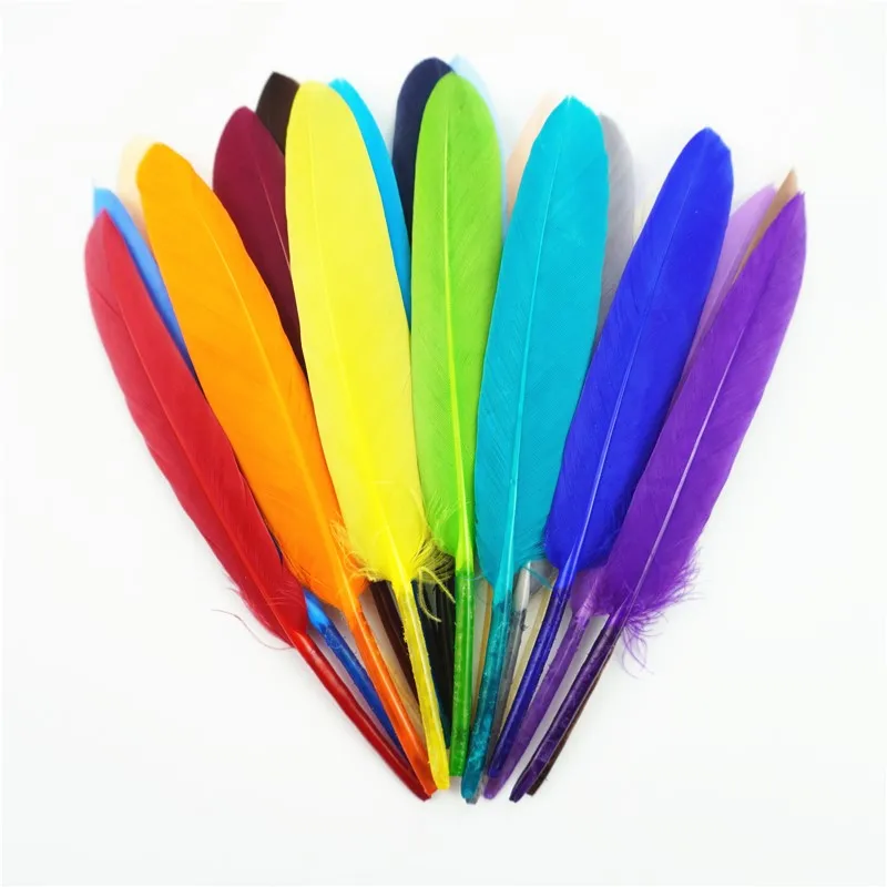 10-15cm/4-6inch Duck Feathers Handicraft Accessories Small Goose Plumes Jewelry Creation DIY Gift Decorations,mixed color feathers,goose feathers,craft feathers,natural feathers
