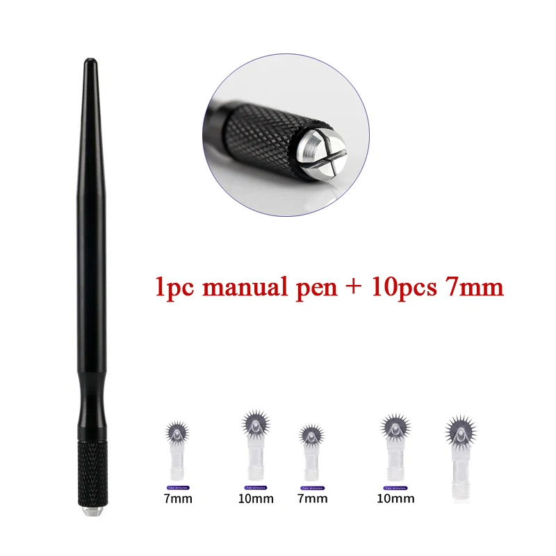 tattoo manual pen with needles 2