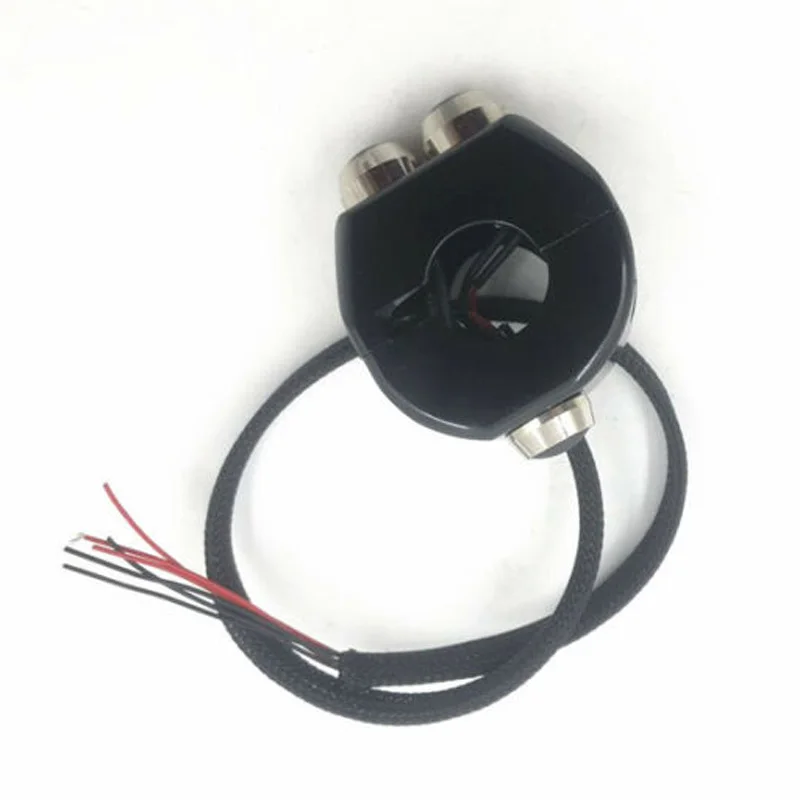 12V черный CNC МОТОЦИКЛ Переключатель кнопки защелка мгновенный Кафе Racer 120W мотоцикл части